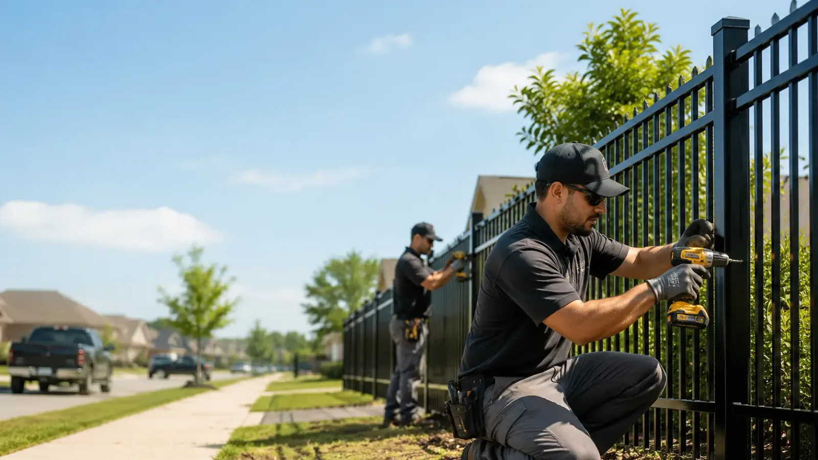 Metal Fence Installation in West Salem, IL